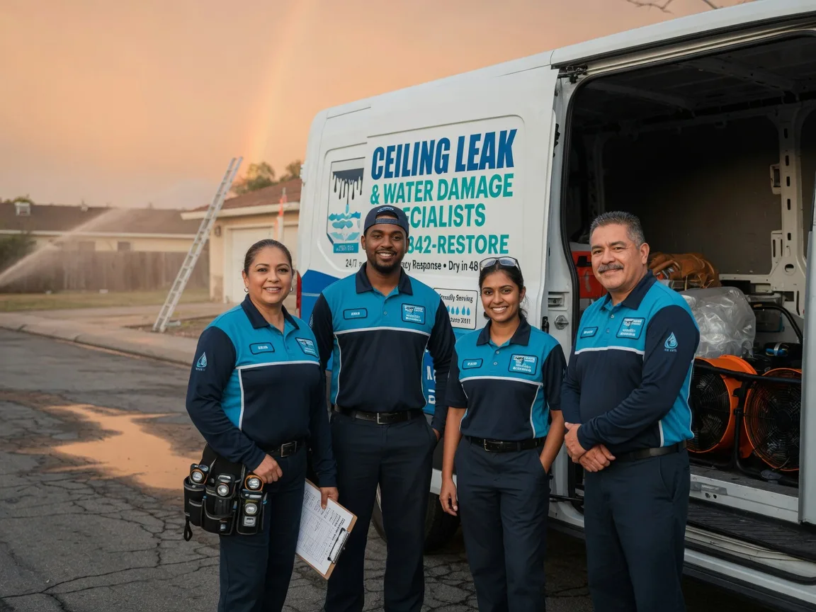 Ceiling Leak Cleanup company in Trinity, NC