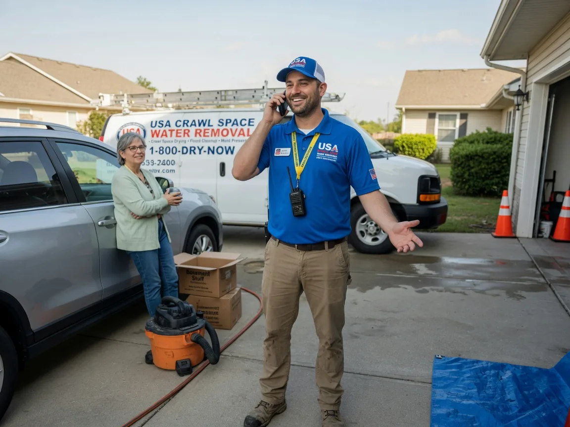 Crawl Space Water Removal Trinity, NC FAQs